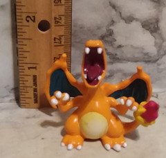 3 Vntg 1990’s TOMY Nintendo POKEMON Figure Lot – Charizard Charmeleon Charmander