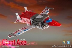 DrWu & Mechanic MS-37 MS-37D Giant Axe 14cm Transformation Broadside Figure Toys