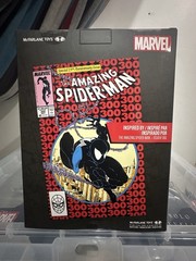 McFarlane Toys Marvel Black Suit Spider-Man 1:6 Chase Issue# 299 New Sealed