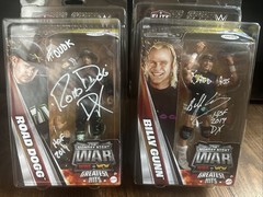 WWE Elite MoNdaY NiGhT WAR Autograph ✍️Billy Gunn Road DOGG 🔥 Raw Nitro