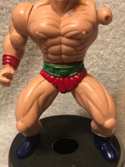 Vintage Galaxy Warrior KO MOTU Combo Hero E-Man Red short Variant