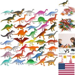 Child-Friendly 39 Mini Dinosaur Figures – Assorted Styles for Educational Play