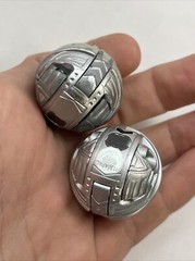 Bakugan Meta Dragonoid Haos & Pyrus Lot Mechtanium Surge G-Change 1000G Red