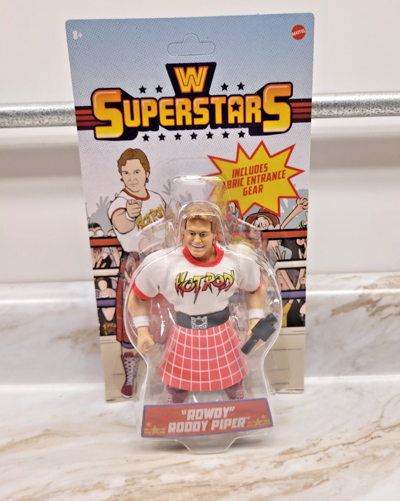 WWE Superstars – Rowdy Roddy Piper Action Figure NEW *FREE SHIPPING*