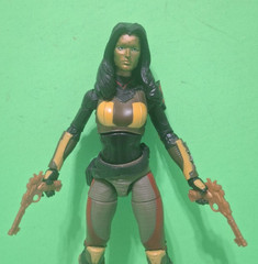 Marvel Legends MADAME MASQUE ARMORED *CUSTOM* – CROSSBONES 2 PACK + GREAT COMIC
