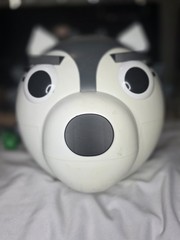 Roblox Piggy Toy Lot – Willow Head Case Bank, 7 Figures head has a small crack.