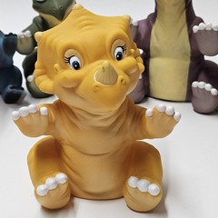 1988 Land Before Time Pizza Hut Hand Puppets Complete Set of 6 VTG Amblin Figure