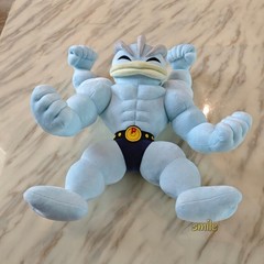 50cm/19.5” Anime Machamp Cartoon Plush Doll Stuffed Toy Plushie Pillow Gift