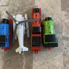 Vintage ERTL Thomas the Tank Engine Diecast Train Lot of 7 80s 90s Harold Gordon