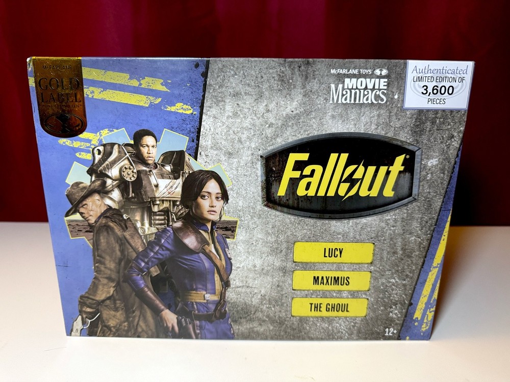 MCFARLANE Fallout Figure Set – Amazon Exclusive (Limited To 3,600) – UNOPENED