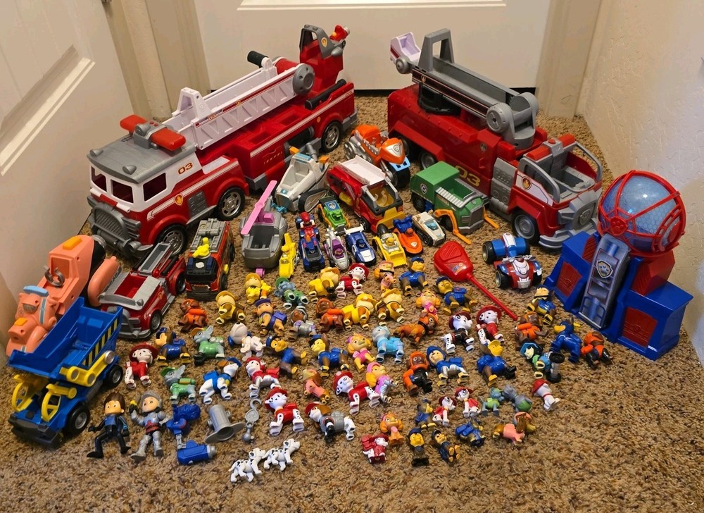 Paw Patrol Toys Vehicles Figures Fire Truck