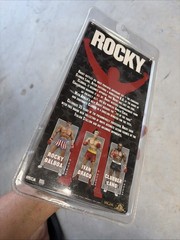 Rocky III ROCKY BALBOA (Gold Trunks) Figure NEW SEALED NECA