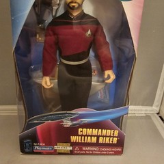 Star Trek Next Generation Commander William Riker Action Figure 1997 Playmates