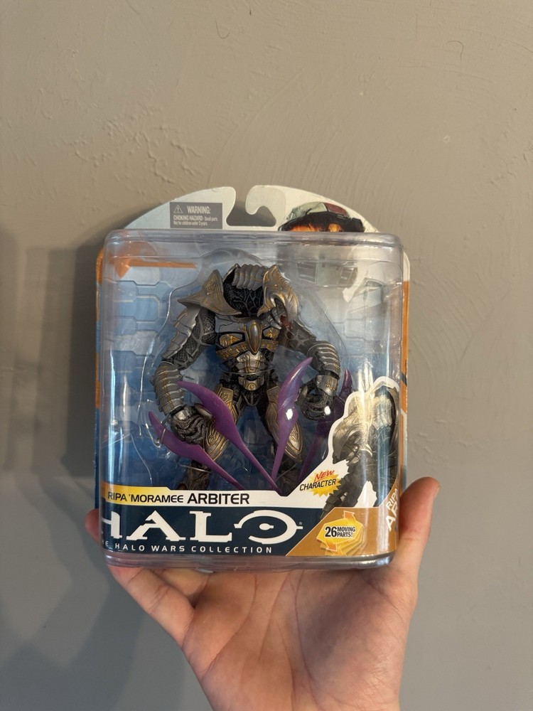 McFarlane Toys Halo Wars Collection Ripa ‘Moramee Arbiter Action Figure RARE