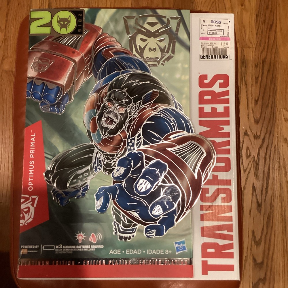 Transformers Generations Platinum Edition 2016 Year of the Monkey Optimus Primal
