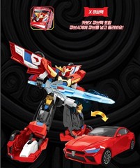 Hello Carbot The Braves CARBOT X Transformer Robot Car figure Cube Pack 2025