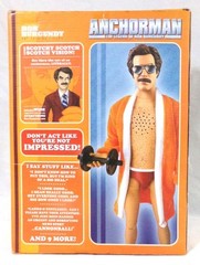 2013 Beeline The Anchorman Ron Burgundy Talking Action Figure MIB