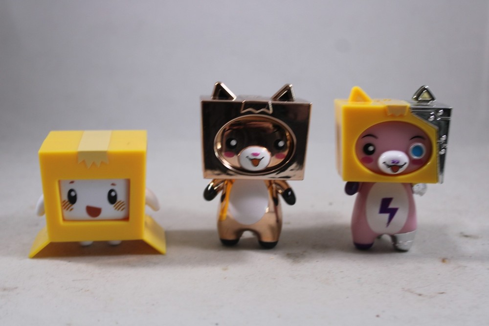 LOT Lanky Box Figures Toys Bundle Mini Figures Mystery Foxy Boxy