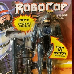 NEW Toy Island 1993 Talking RoboCop w/ Working Bazooka Orion Sealed