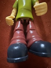 Scooby-Doo Action Figure Hanna-Barbera Thinkway Toys Scooby Shaggy Broken Parts