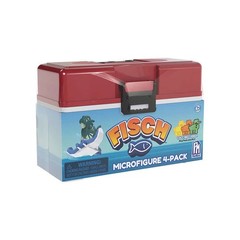 Fisch Microfigure Mystery 4-Pack [4 Surprise Figures & 1 DLC Included!]