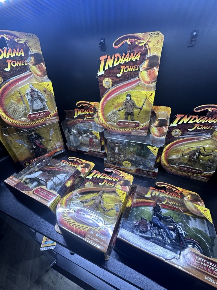 Indiana Jones Action Figure Lot Hasbro