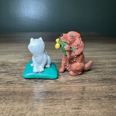 MEG Kitty & Puppy In My Pocket 1.5” Figures Vintage 1994 & 1996