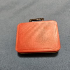 WWE Mattel 3D Printed Red/Gold Money In The Bank Briefcase Accessory