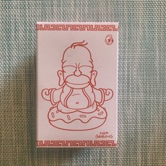 Simpsons Gold Homer Buddha 3” Collectible Kidrobot Lootcrate 2015 Golden Variant