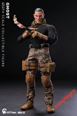In Stock CY7 TOYS 1/12 The Ghost Male Soldier 6″ Collectible Action Figure