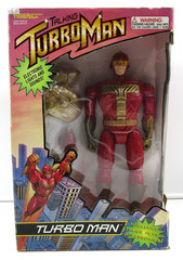 Tiger Electronics Inc. TALKING TURBO MAN Lights and Sounds 13 1/2 inch poseable