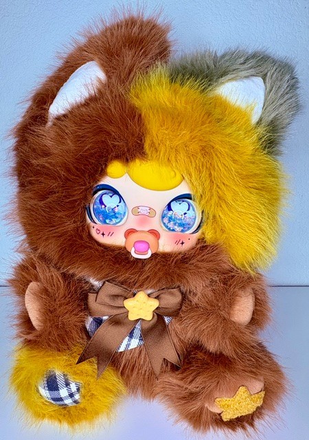 Zaza BB 800% Bexin Workshop Fox Li Li Galaxy Eyes Magnetic Paci Plush Blind Box