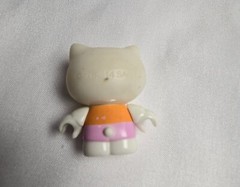 Sanrio Hello Kitty Replacement Mega Bloks Pink Shorts Striped Top Figurine 1.5in