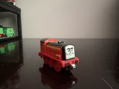 2010 Take N Play Norman The Orange Diesel Thomas and Friends Metal Diecast