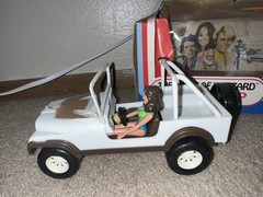 Mego The Dukes of Hazzard Daisy’s Jeep & Action Figure with Original Box