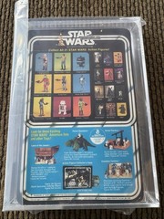 STAR WARS, RARE PINK TUSKS – 1979 WALRUS MAN – GRADED 70+, 21 BACK-B, KENNER MOC