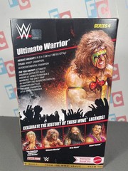 WWE Wrestling Mattel Elite From the Vault Series 4 The Ultimate Warrior Figure