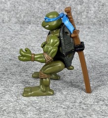 (3) Teenage Mutant Ninja Turtles Leonardo Action Figures Toys 2004/2012/2014