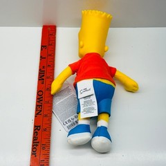 Jakks Pacific Bart Simpson The Simpsons 9.5″ Hybrid Plastic Plush Soft Toy