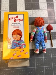 Neca Chucky Blind Box Series 2 Child’s Play 2 BUSTED UP TOMMY WITH SHOVEL Figure
