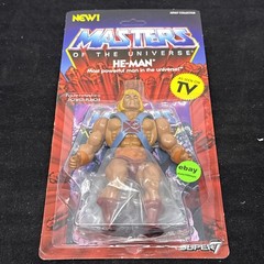 Super7 Masters of The Universe He-Man 5.5″ Action Figure MOTU Retro TV Classics