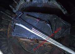 For 6″ Action Figur（No Figure） 1/12 Abyss Watchers Sword Weapon Painted Model