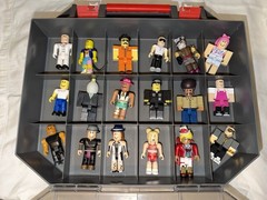 36 Roblox Action Figures w/ Storage Carrying Case 2 Layers, Random Characters