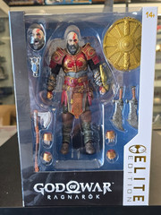 Elite Edition God of War 7” KRATOS (Ares Armor) Ragnarok Mcfarlane Toys New