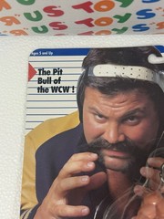 WCW Galoob MOC Rick Steiner Excellent! Vintage WWF WWE LJN Hasbro 1990