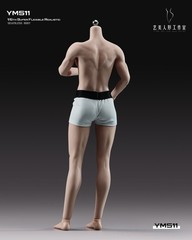 YM YM511M 1/6 Male Bodybuilding Action Figure Body 12in Muscle Soldier Model Toy