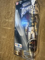 2015 Bandai Mighty Morphin Power Rangers White Ranger The Movie Edition Figure
