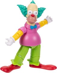 Krusty Collectible Action Figure – 5” from The Simpsons – No Assembly Required