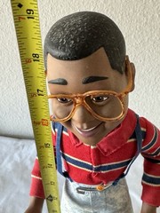 Vintage STEVE URKEL FAMILY MATTERS 19” Talking Doll – TGIF TV – 1991 Hasbro