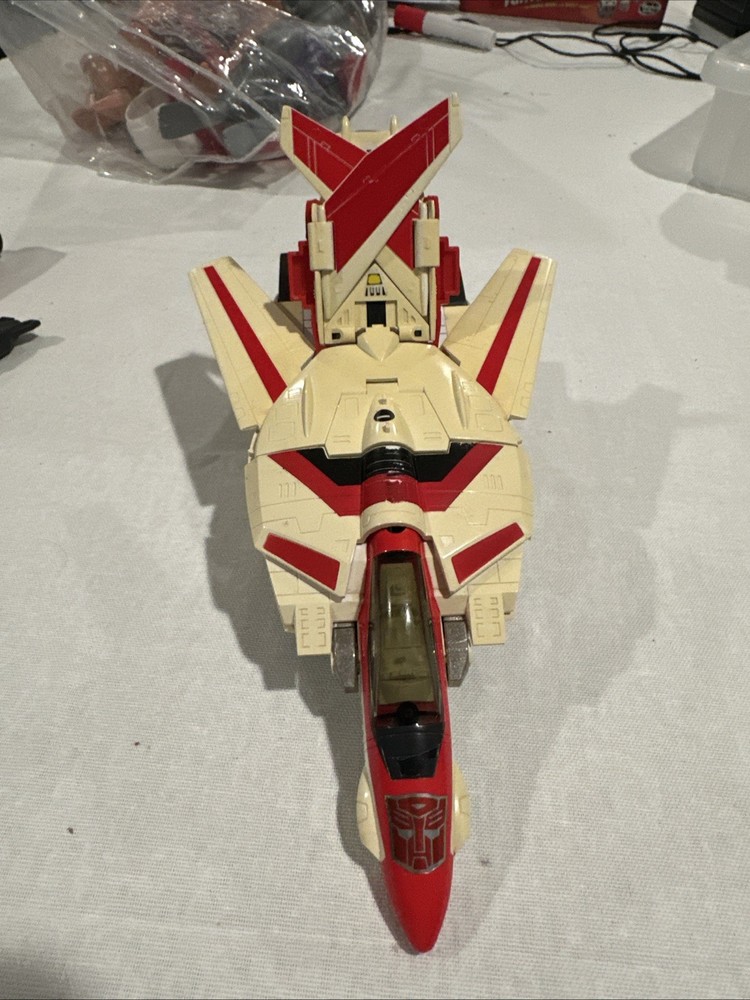 Jetfire/Skyfire 1985 G1 Transformer Hasbro Action Figure Vintage Nearly Complete